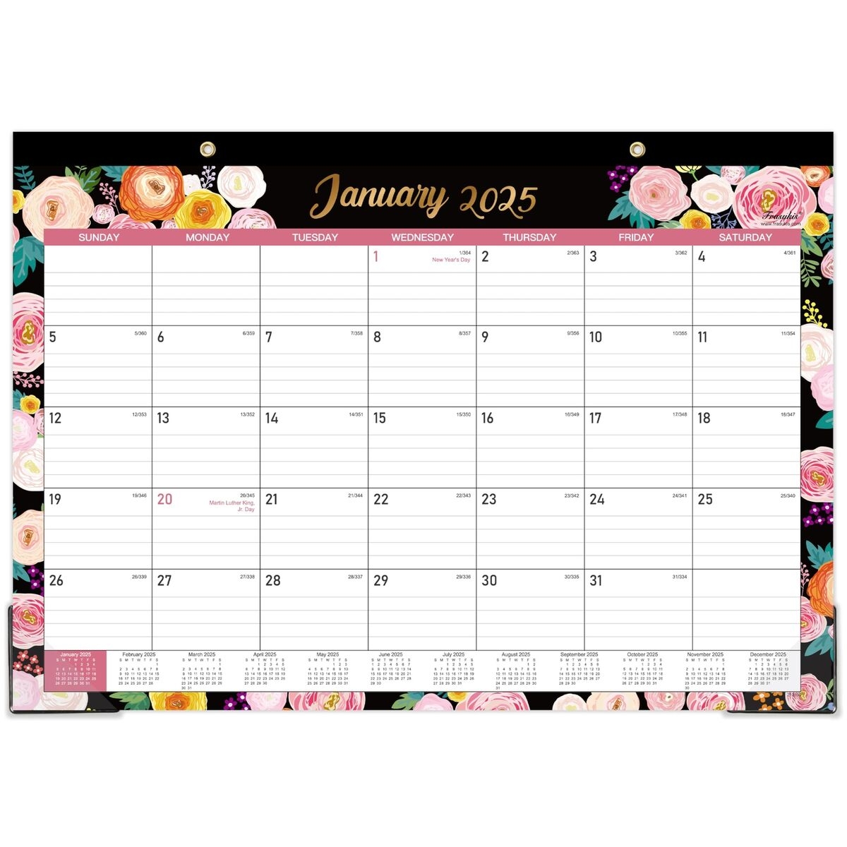 2025 Desk Calendar 18 Monthly Desk Calendar 2025 2026 January 2025 June 2 EBay