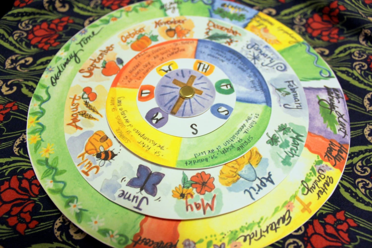 Free Printable 2025 Liturgical Calendar Wheel