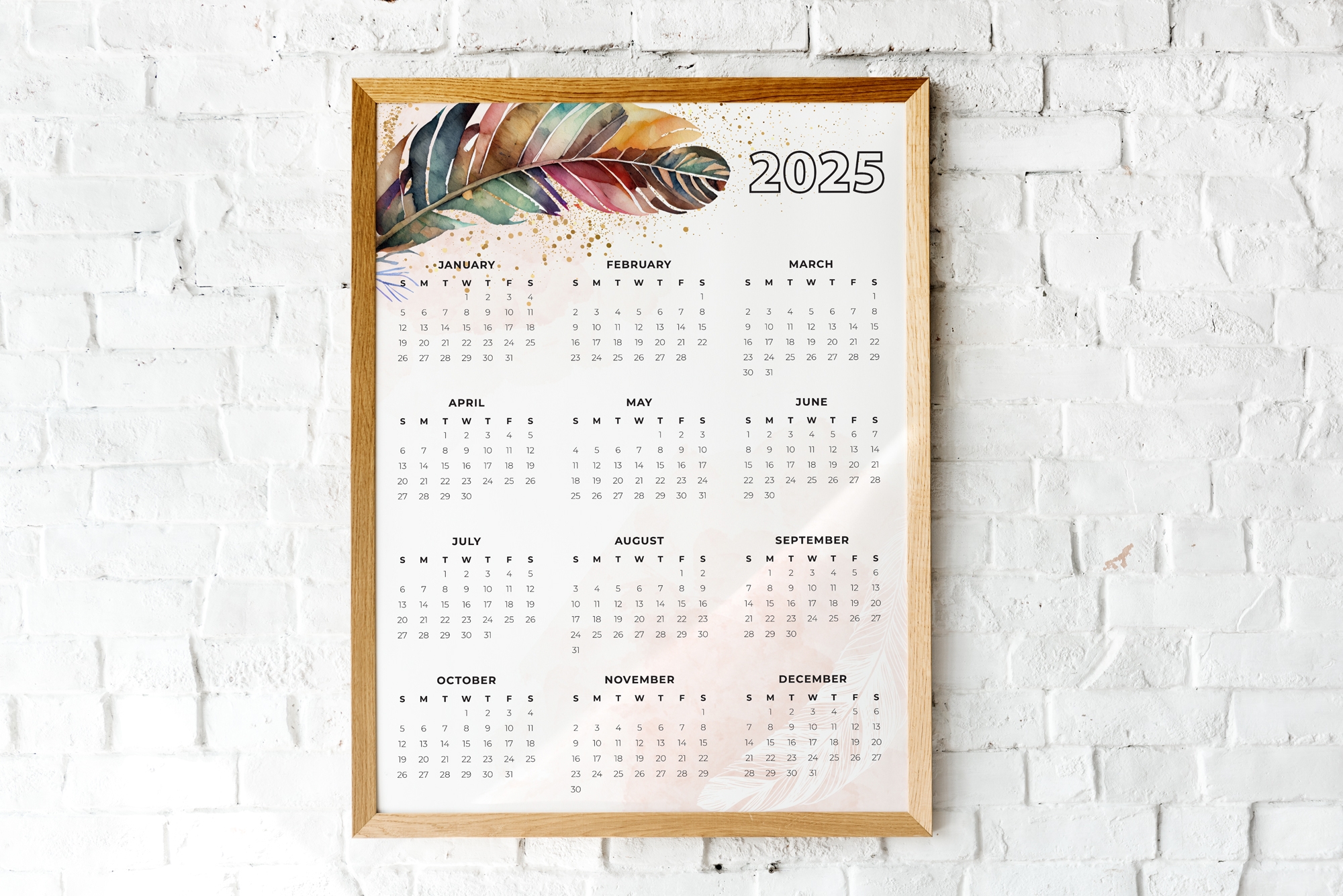 Calendar 2025 Calendar 2025 Printable