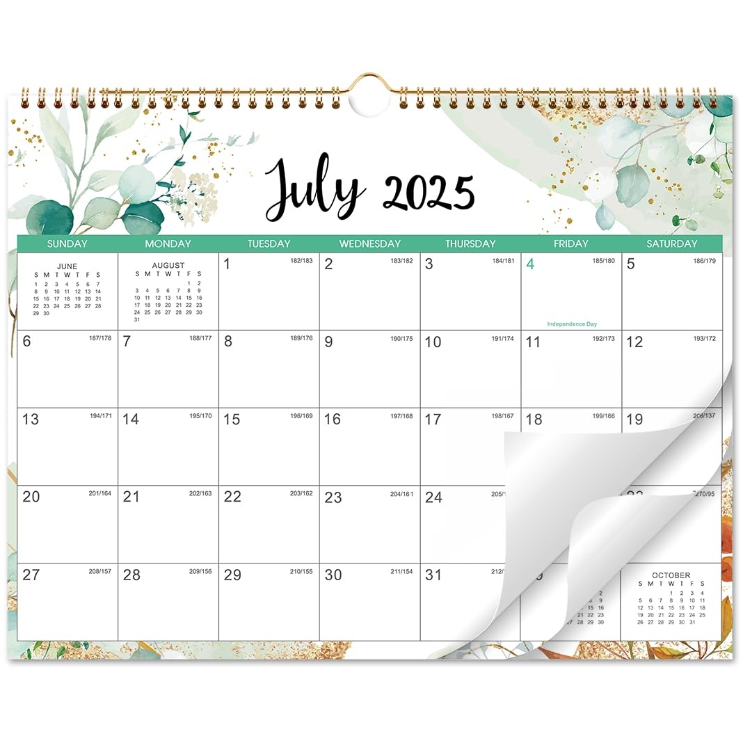 Amazon 2025 2026 Wall Calendar Calendar 2025 2026 From July 2025 To December 2026 11 6 x14 8 Wall Calendar 18 Month With Large Blocks For Writing Beautiful Design Office Products