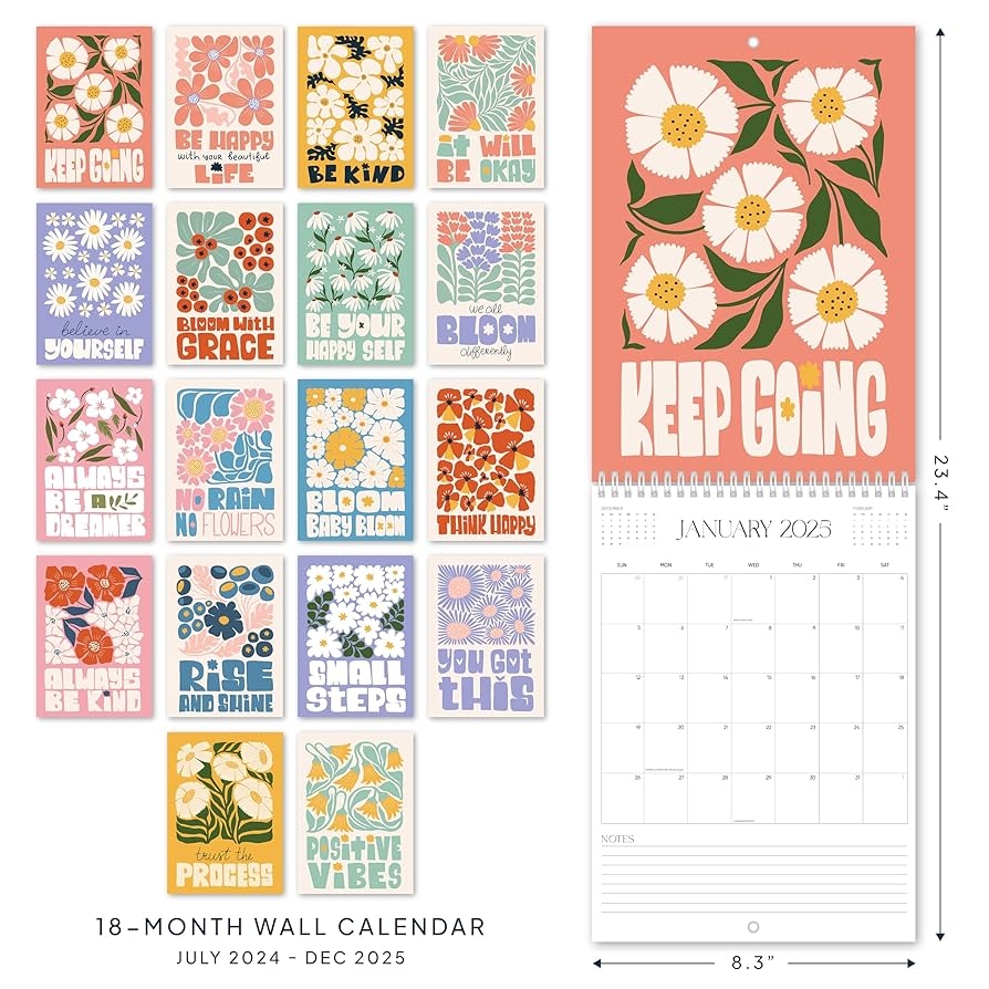 Cute Printable School Calendar Vertical