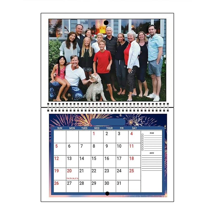 Amazon Custom Personalized Photo Wall Calendar 2025 Print Your Photo Calendars Customized Make Your Own Calendar For Home Office Party Birthday Christmas Gift 12 Photos Office Products