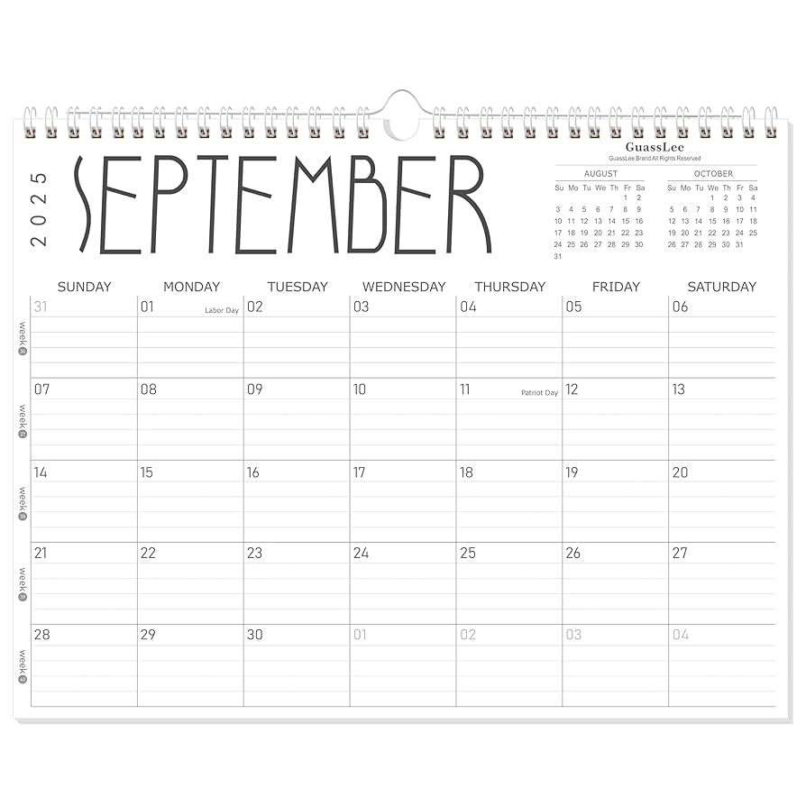 Monthly Printable Calendar August 2026