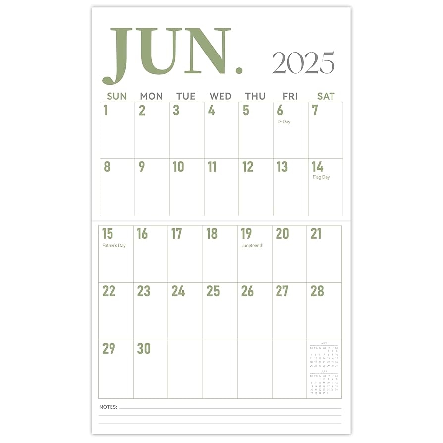 Amazon GuassLee Wall Calendar 2025 2026 Large 23 x14 Vertical Wall Calendar 2025 19 Month From 2025 Jun To 2026 Dec Monthly Planner Hanging Calendar With Big Grid Big Numbers For Home Office Organizing Office Products