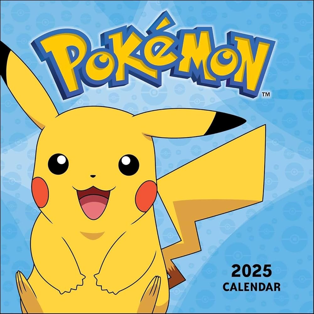 Amazon Pok mon 2025 Wall Calendar 9781419775581 Pok mon Books