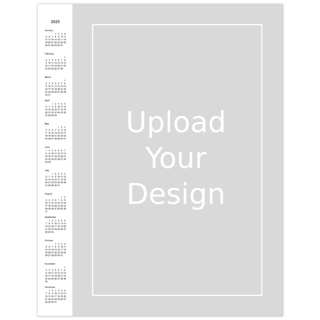 Calendar Prints 2025 Calendar Poster Upload Your Design Walmart Photo