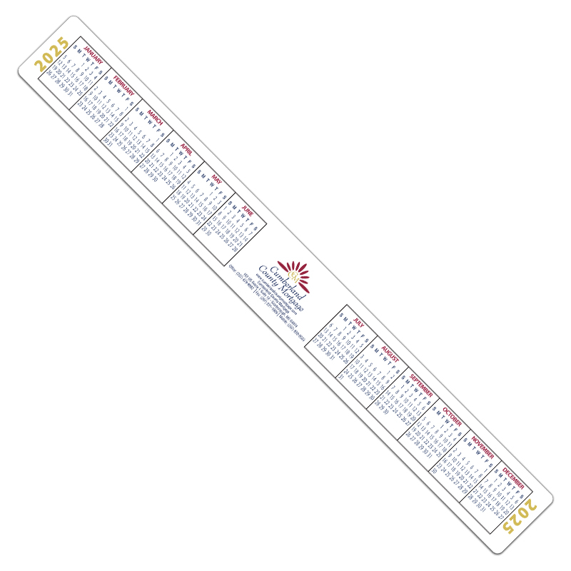Strip Calendar 2025 Printable