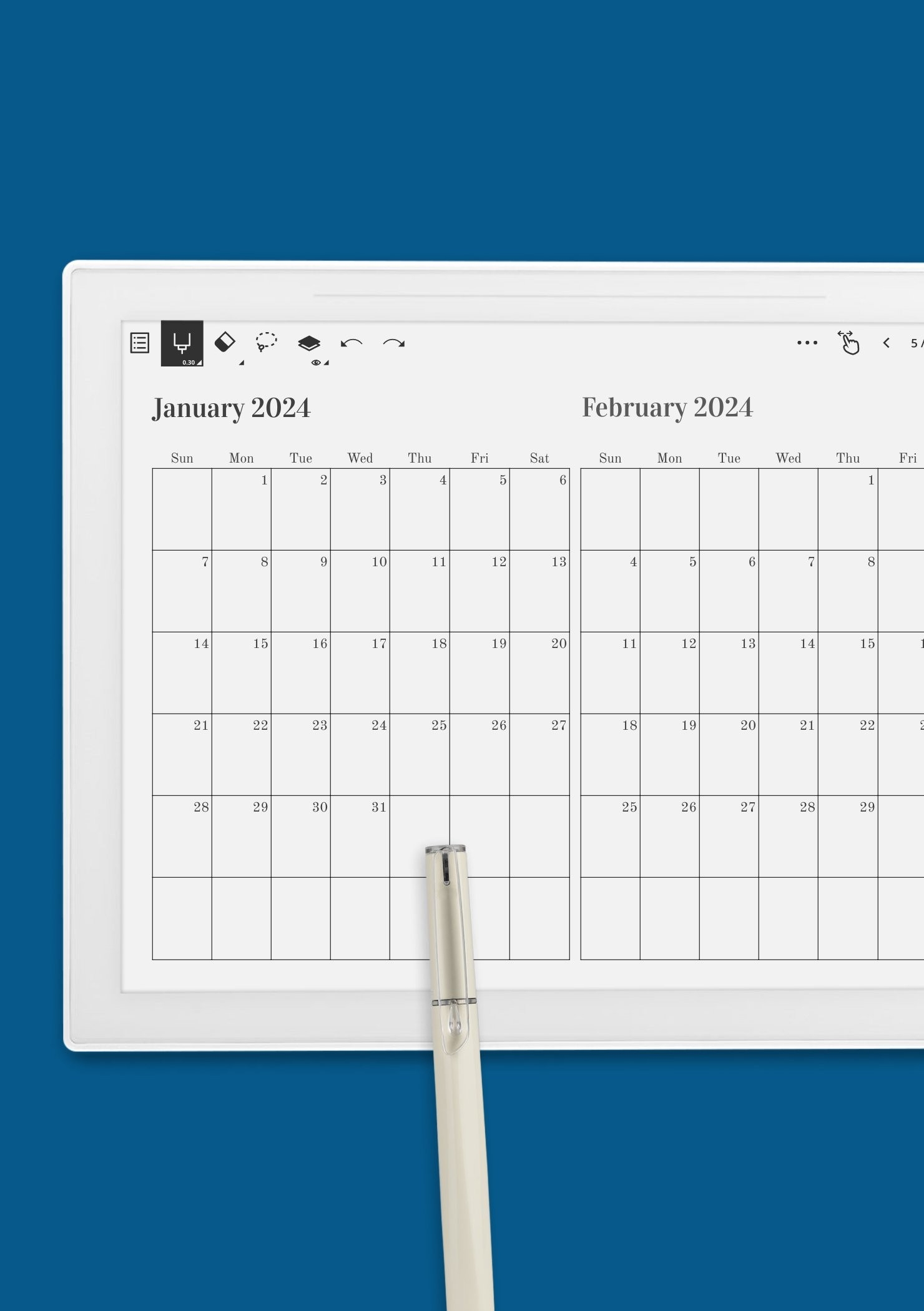 Printable Calendar Multiple Months Per Page