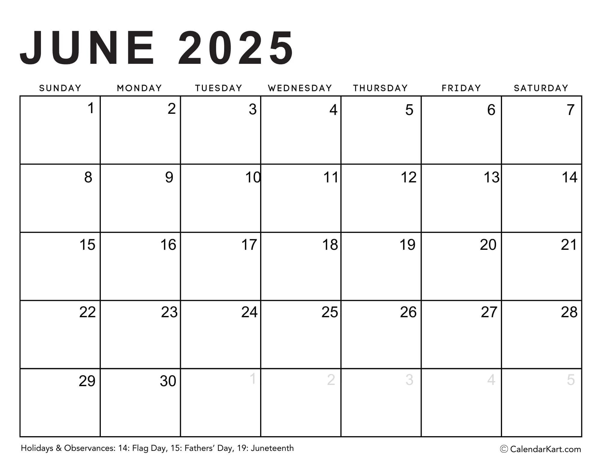 Editable Printable Calendar