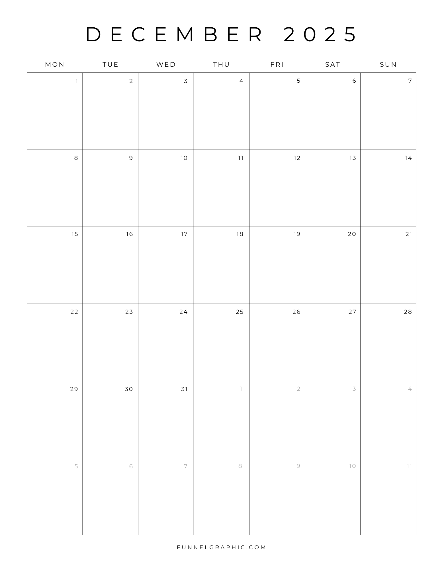 Free 2025 Calendar Printable Blank Portrait Templates Free 2025 Calendar Printable Blank Portrait Templates
