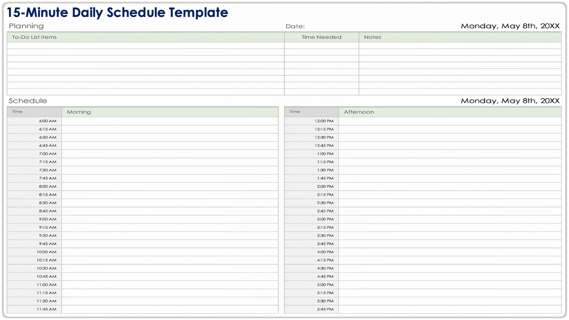 Printable Appointment Calendar By Hour