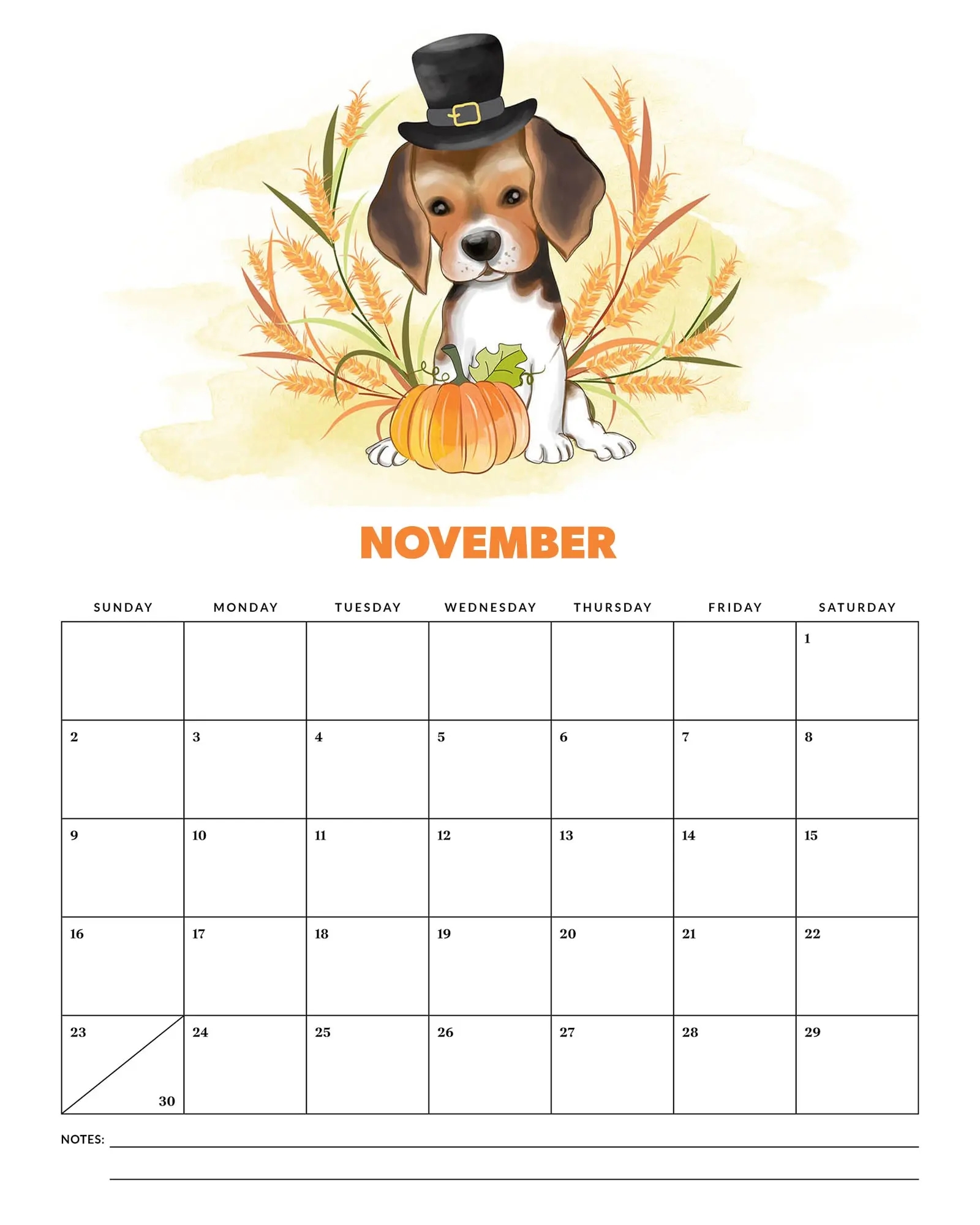 Free Printable 2025 Cute Dog Calendar The Cottage Market
