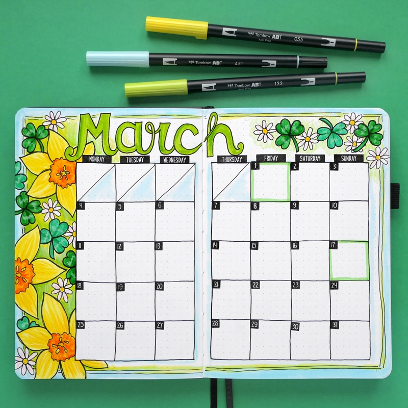 Calendar Printable March