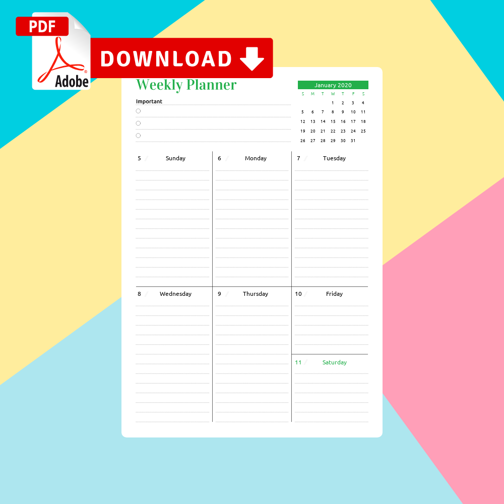 Calendar Pdf Printable