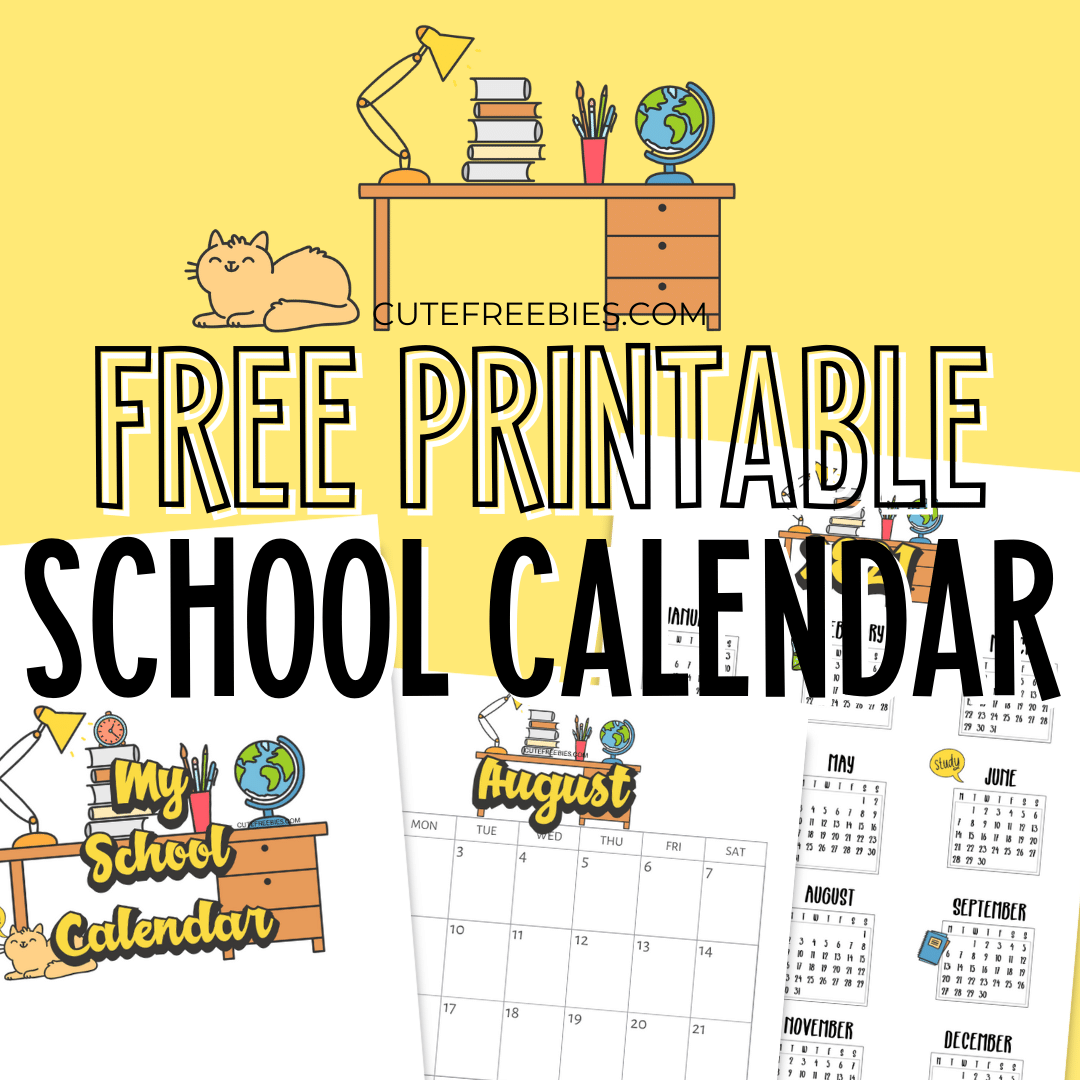2025 And 2026 Academic Calendar Printable Free
