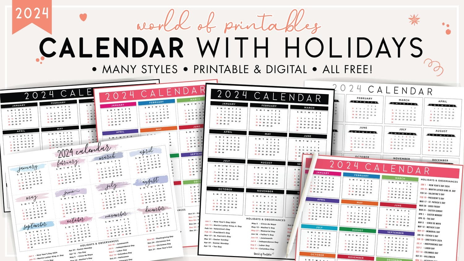 Jewish Calendar 2025 With Holidays Printable