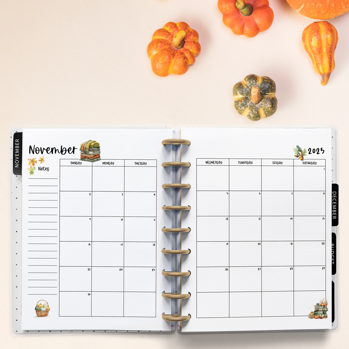 November 2025 Calendar With Holidays Printable