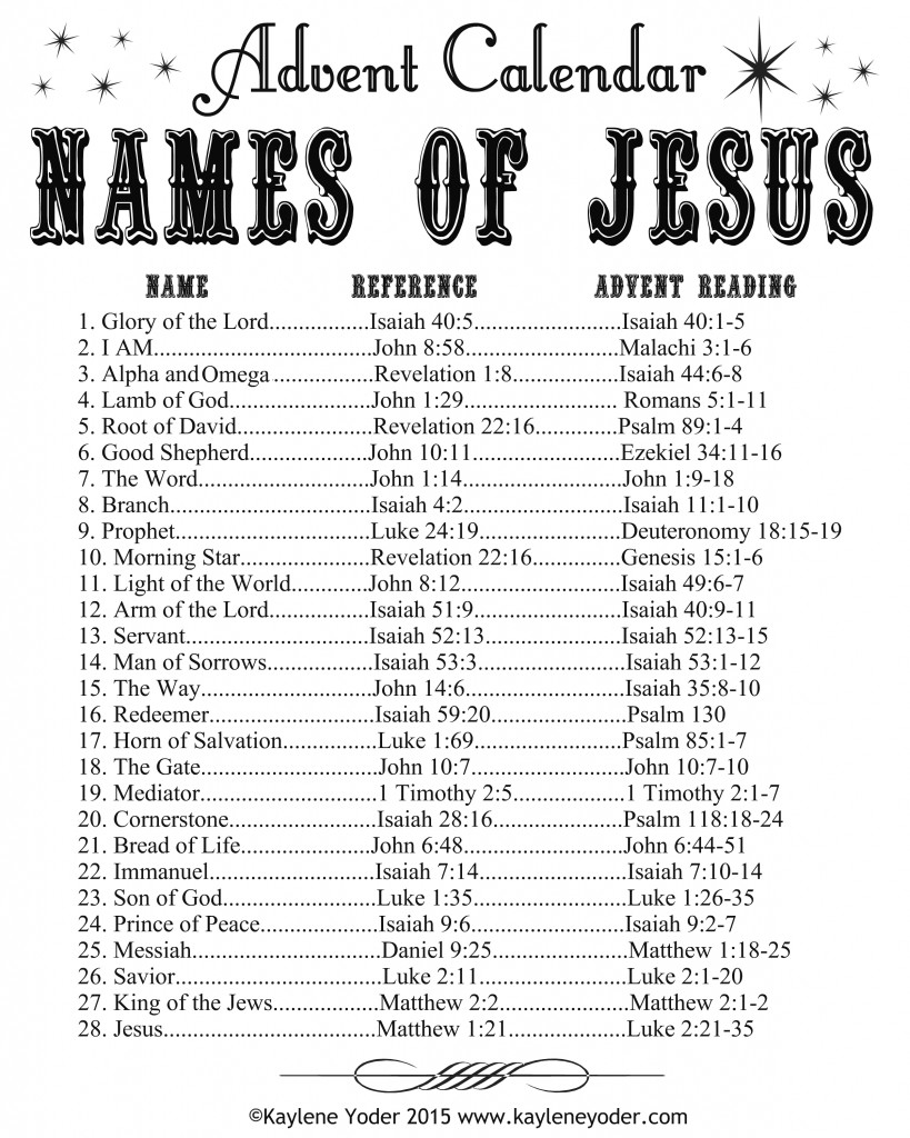 Advent Calendars Children s Ministries