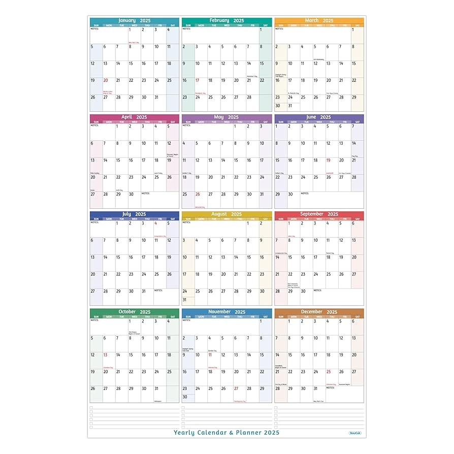December 2025 Calendar With Holidays Printable Free