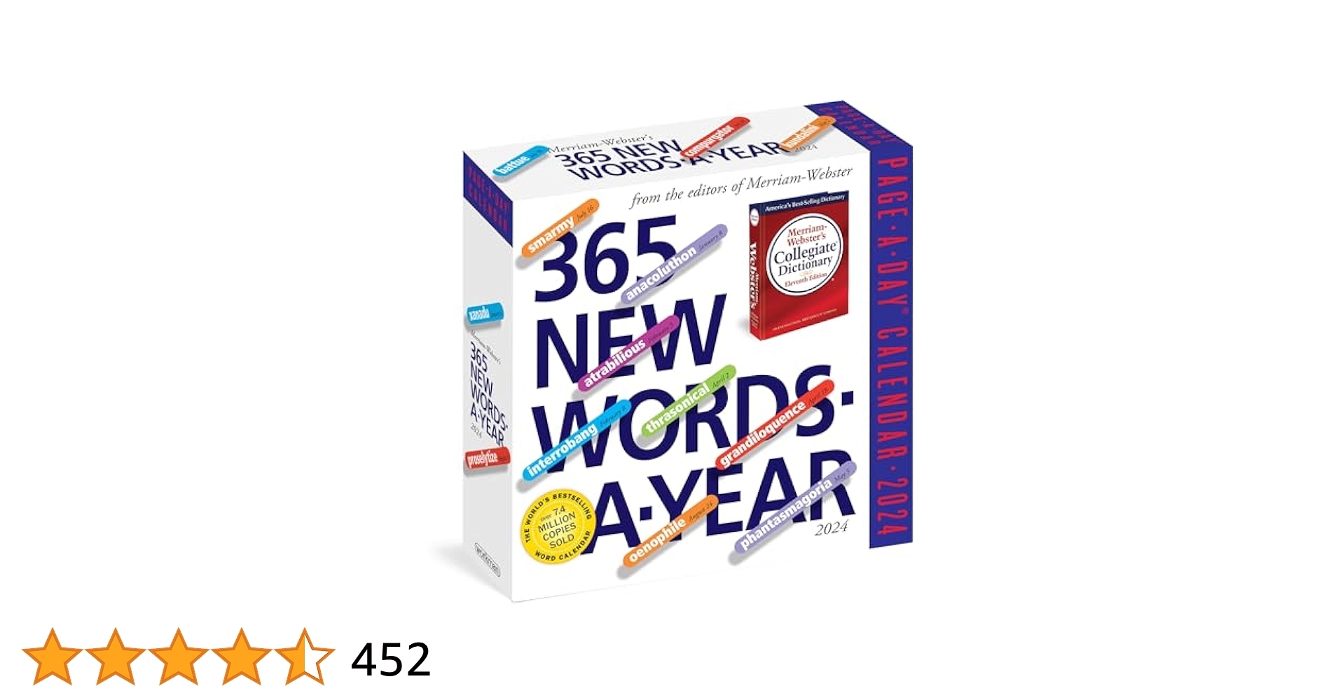 Amazon 365 New Words A Year Page A Day Calendar 2024 From The Editors Of Merriam Webster 9781523518715 Workman Calendars Merriam Webster Books Amazon 365 New Words A Year Page A Day Calendar 2024 From The Editors Of Merriam Webster 9781523518715 Workman Calendars Merriam Webster Books