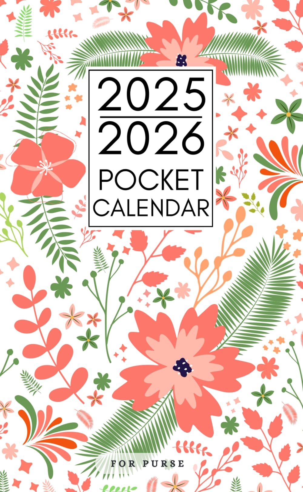 Amazon Pocket Calendar 2025 2026 For Purse 2 Year Pocket Planner January 2025 December 2026 Prints TimeScribe Books