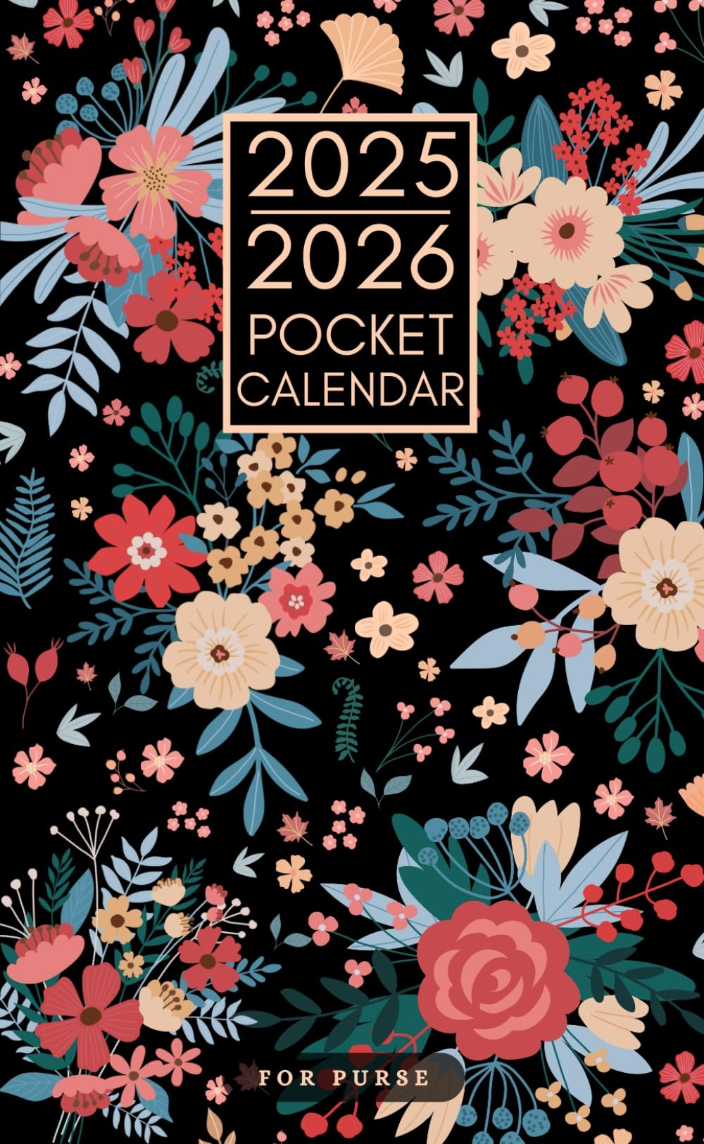 Amazon Pocket Calendar 2025 2026 For Purse 2 Year Pocket Planner January 2025 December 2026 Prints TimeScribe Books