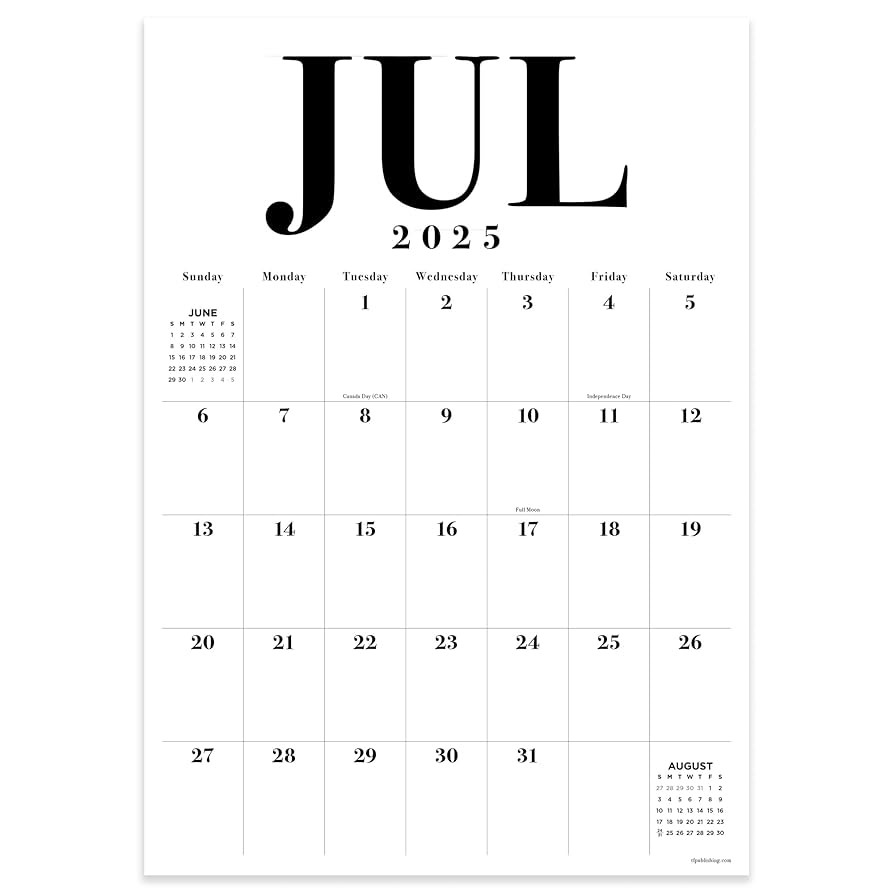 Modern 2025 And 2026 Calendar Printable