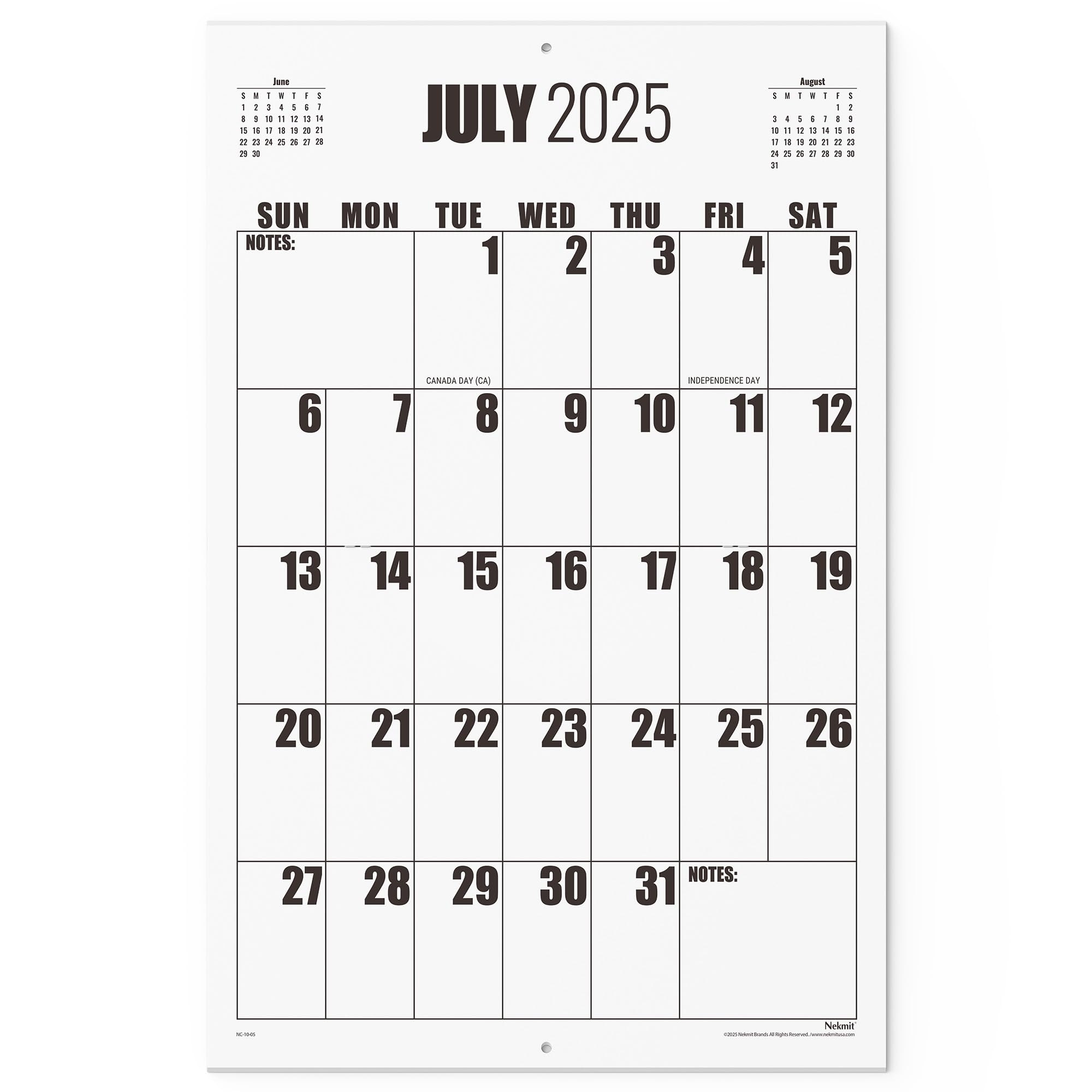 June 2026 Blank Printable Calendar