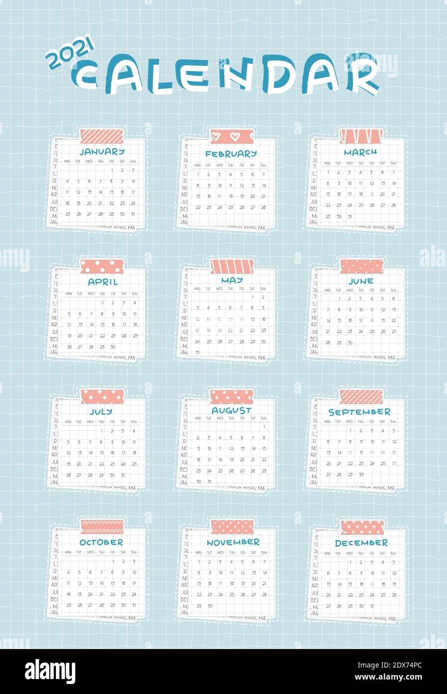 Printable Dec Jan Calendar