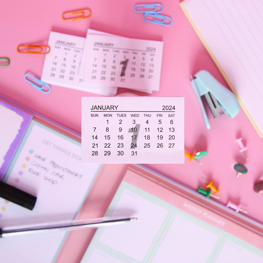 Create Christmas 2024 Calendar Tabs 10pcs 