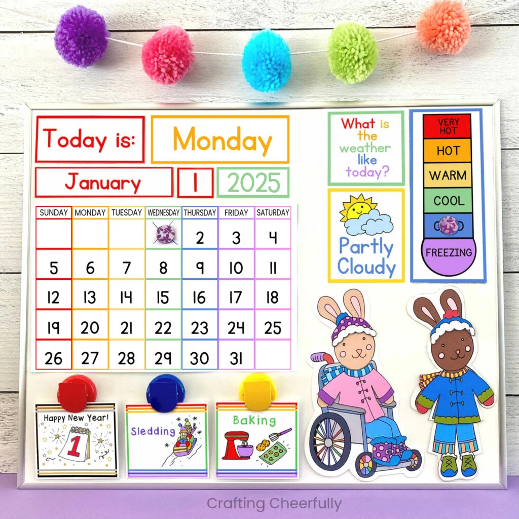 Small Free Printable Calendar 2025