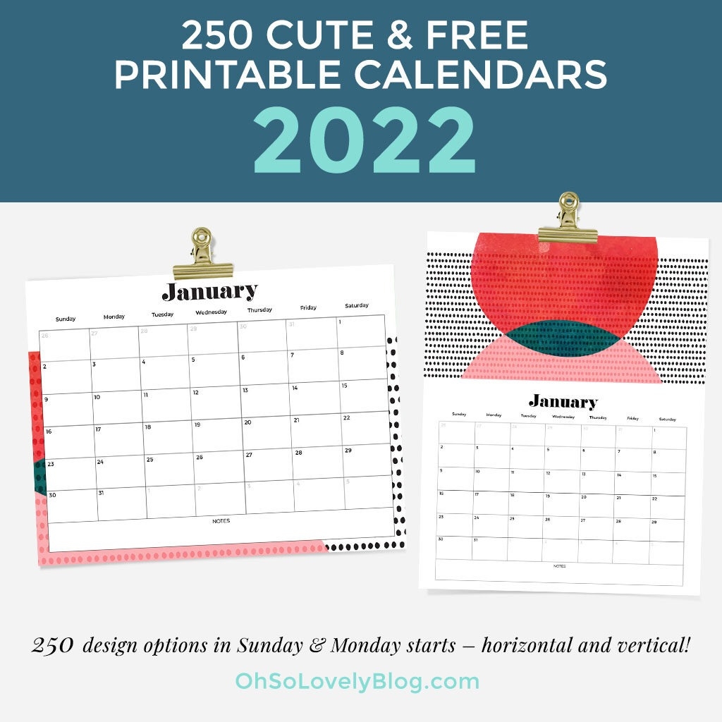 Free Print Printable Calendar
