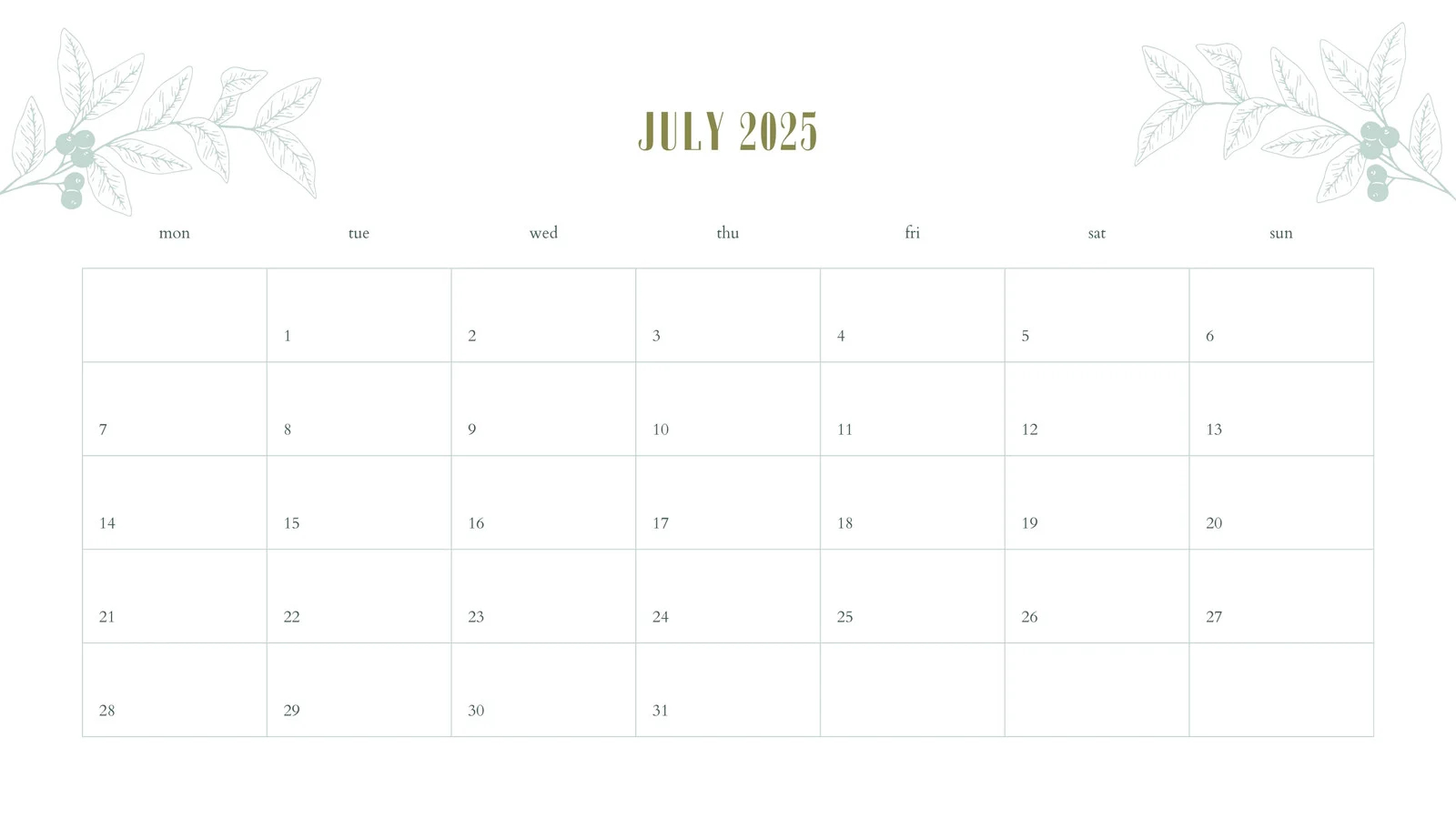 Printable Fantasy Calendar Generator