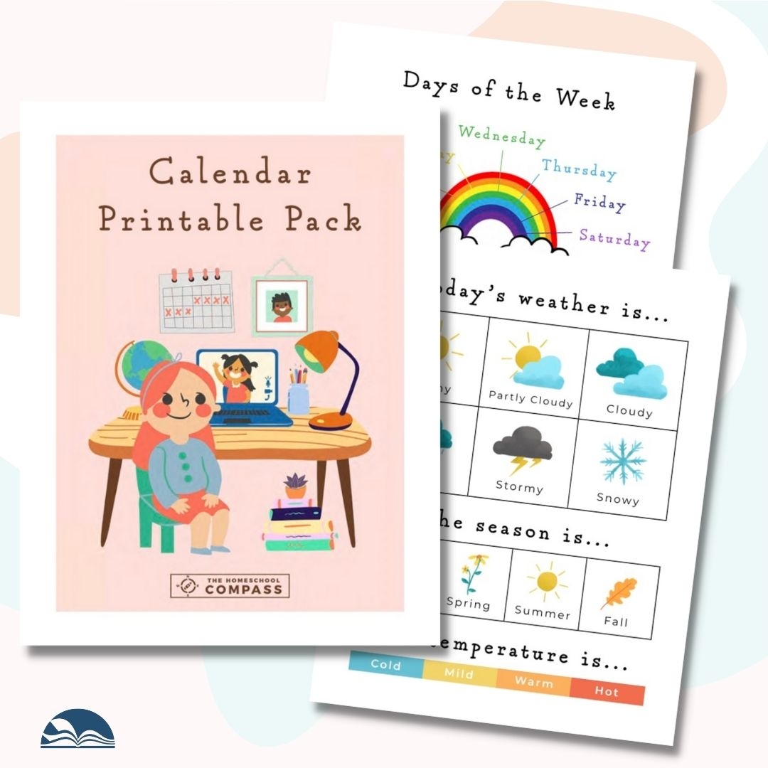Free Calendar Printable Pack For Your Homeschool Christianbook