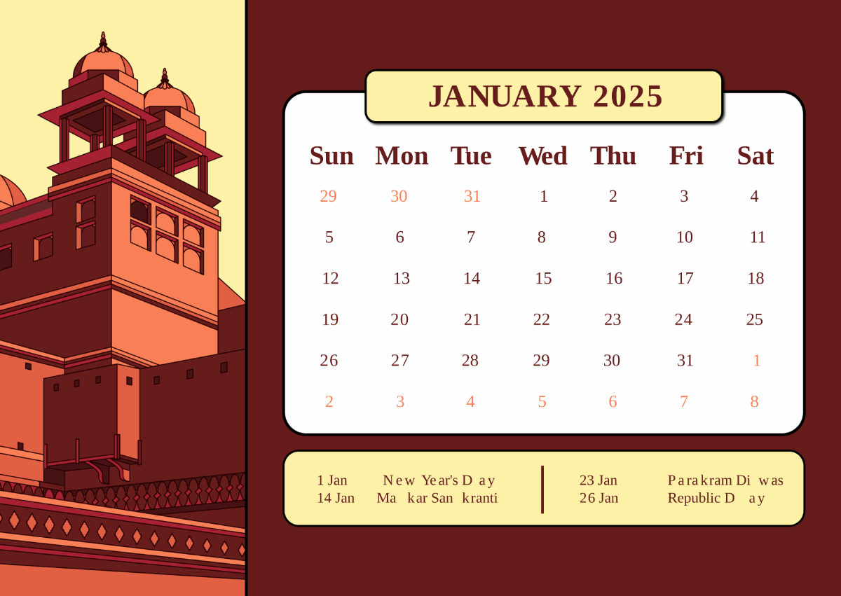 Free Calendar Templates Editable And Printable