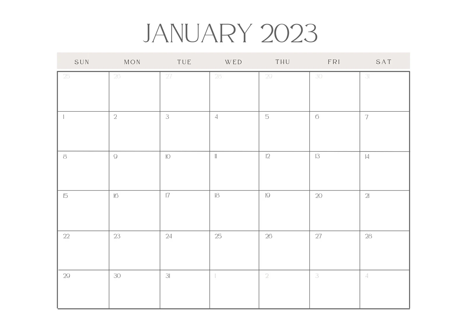 Free Custom Printable Daily Calendar Templates Canva