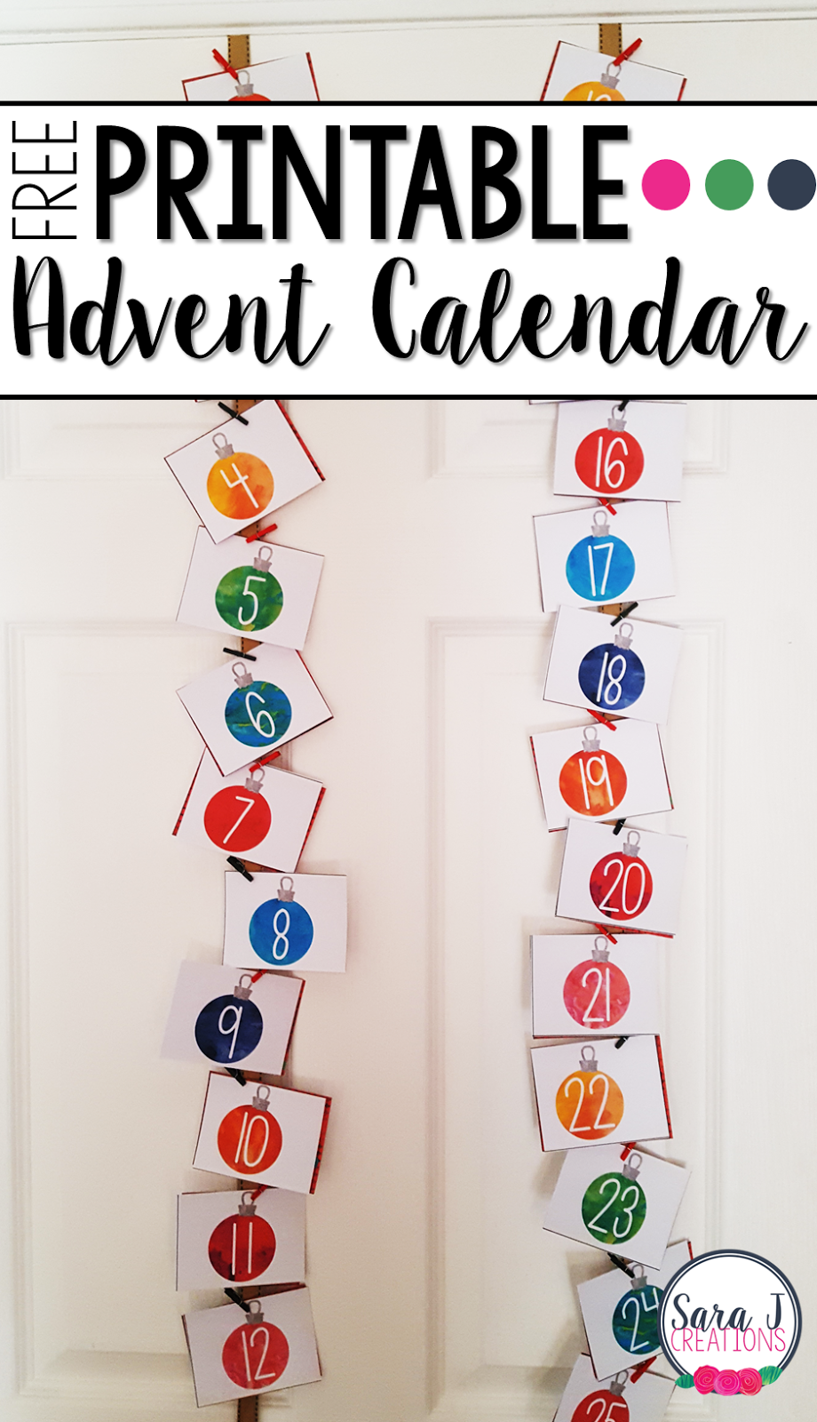 Christian Advent Calendar Diy Printables Lds