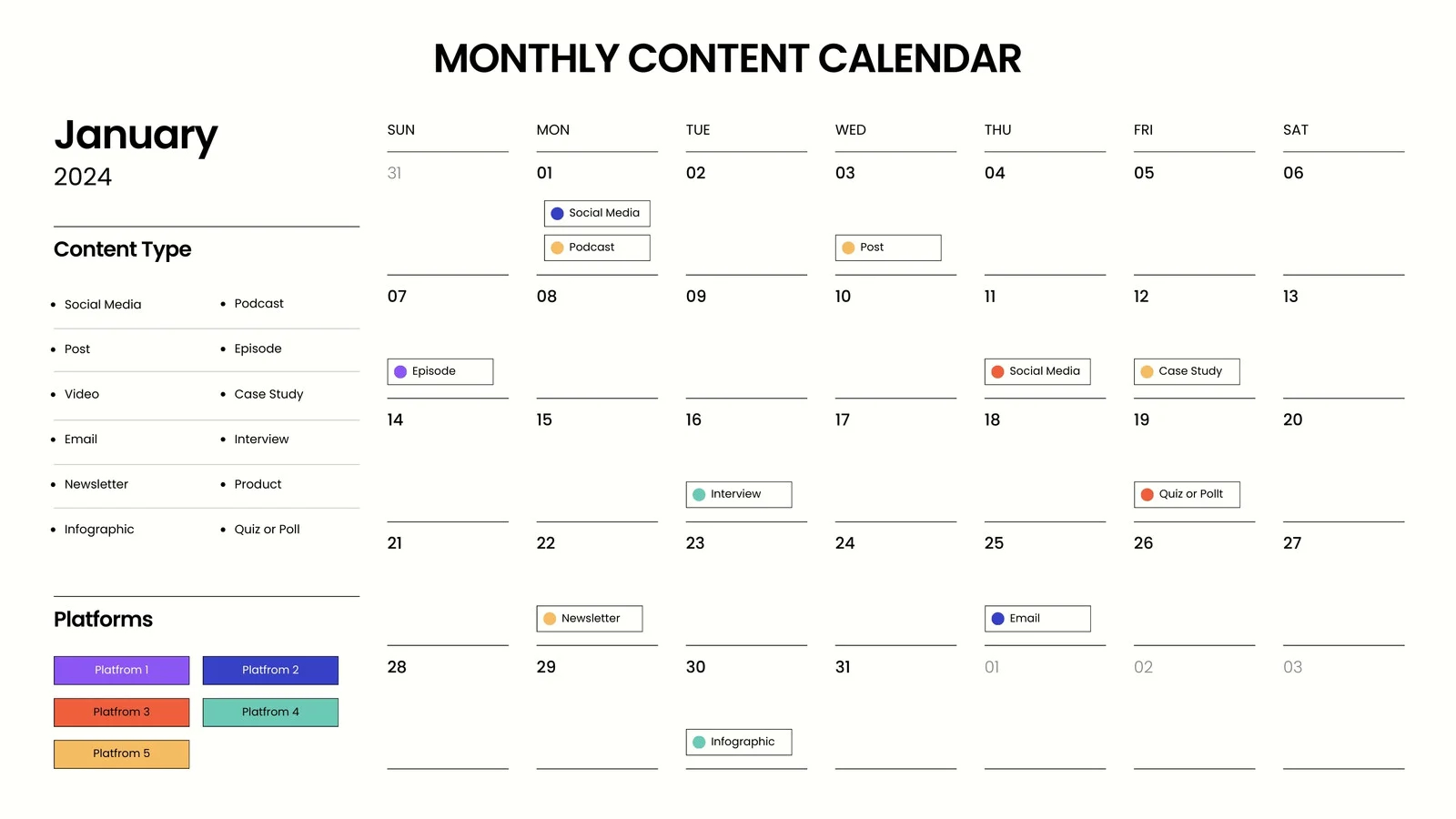 Free Printable Customizable Monthly Calendar Templates Canva