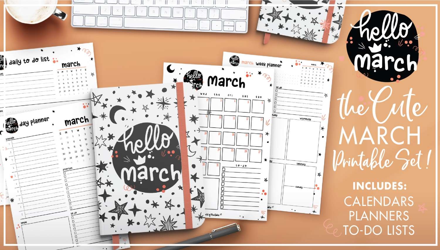 Free Printable March 2025 Planners World Of Printables