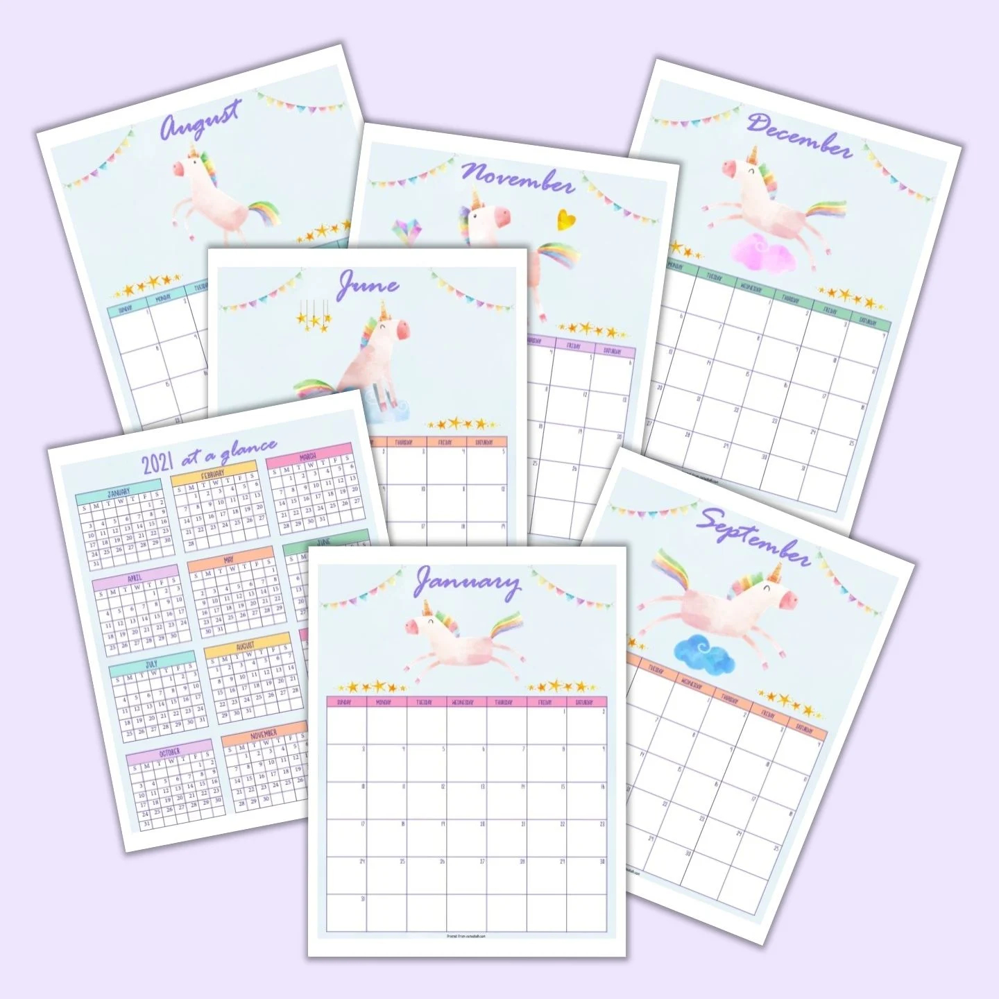 Free Printable Unicorn Planner Pages For A Magical Bujo The Artisan Life