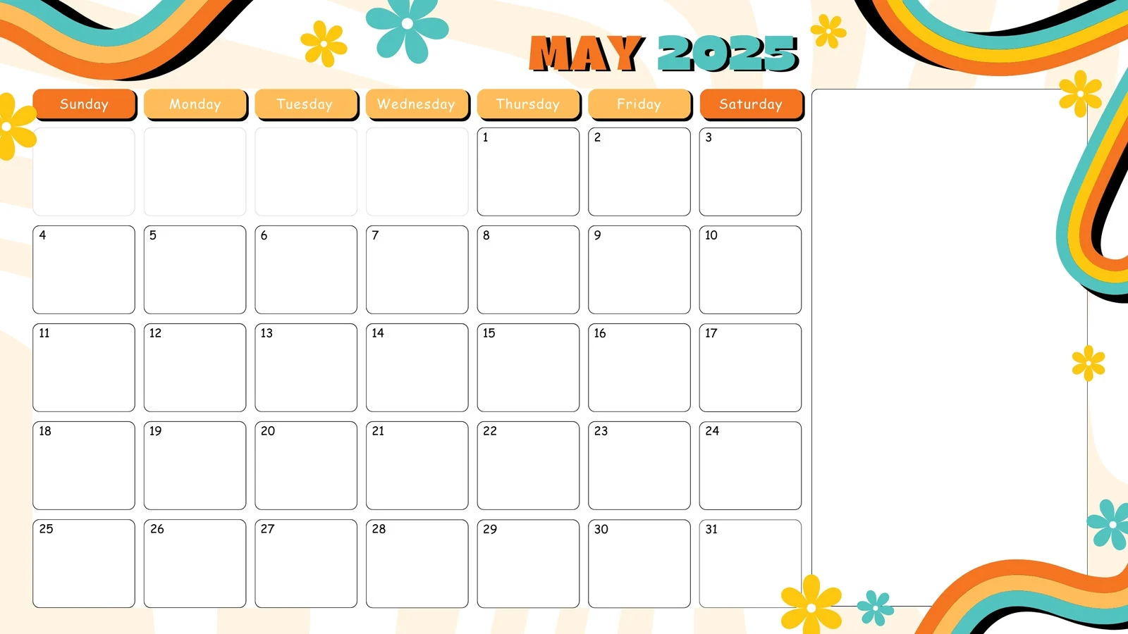 Calendar 2025 Printable No Downloads