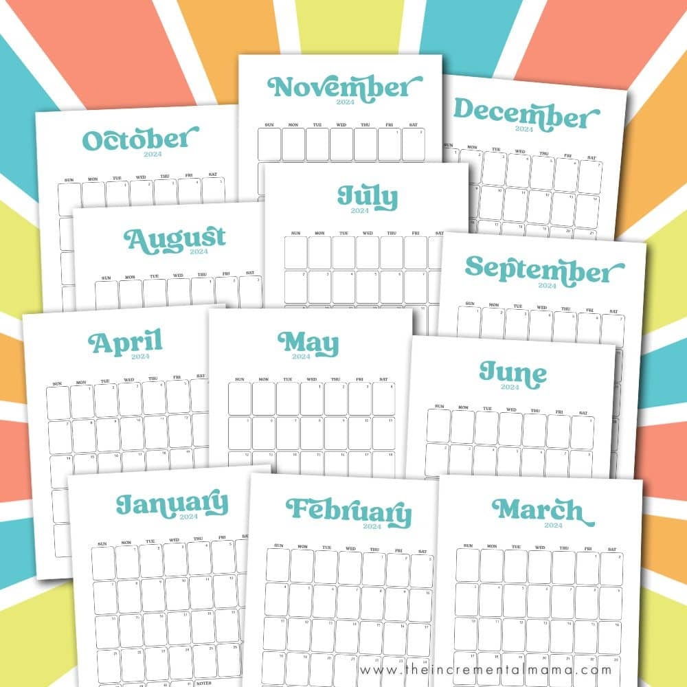 Totally Free Printable Calendars