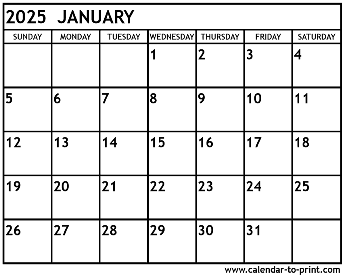 Printable And Customizable Calendars 2025 With Holidays