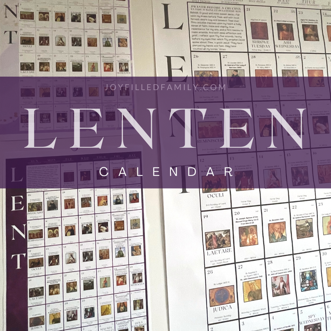 Lenten Planner 2023 Lenten Calendar Payhip