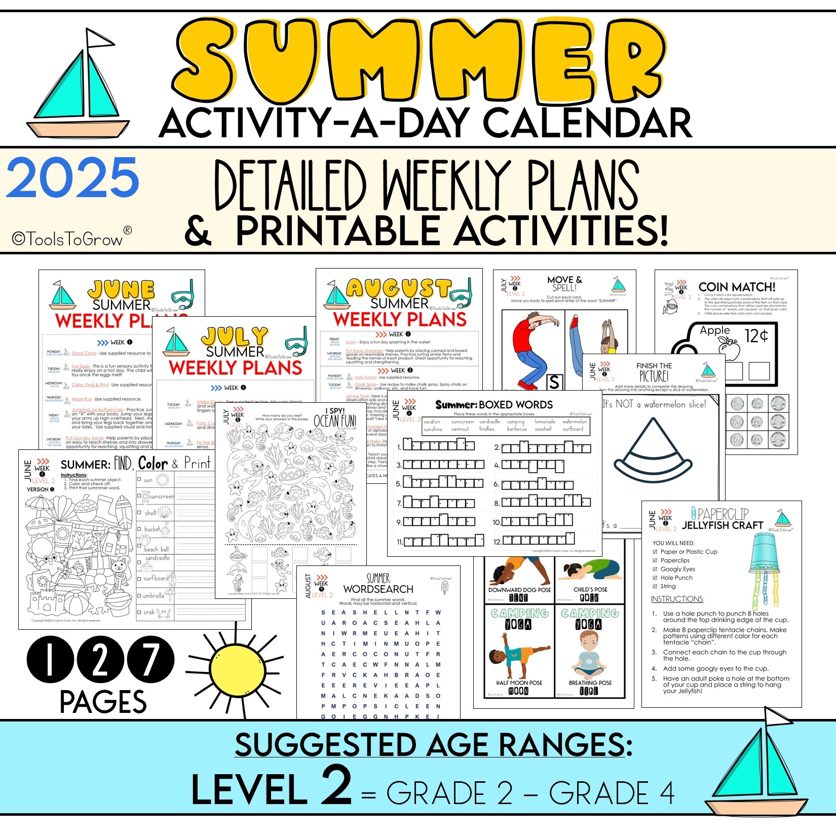 Printable Daily Calendars 2025