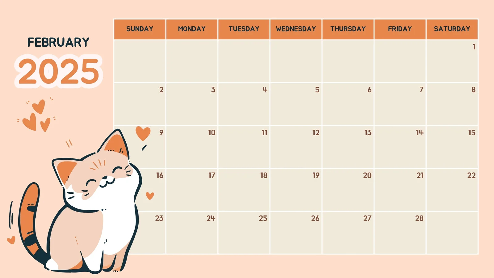 Page 2 Free And Customizable Cartoon Calendar Templates Canva