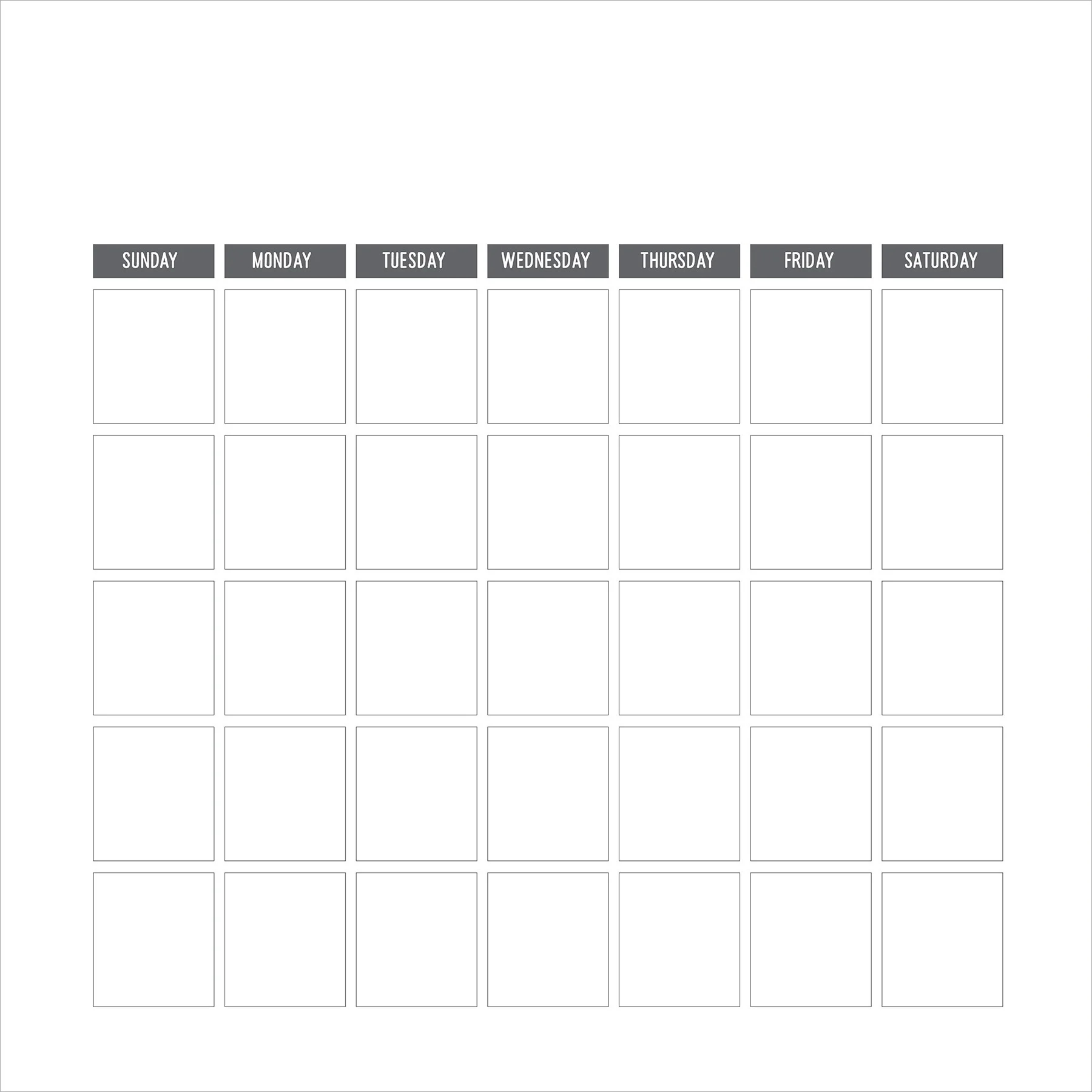 PhotoPlay Blank Calendar Sheets 12 X12 Walmart