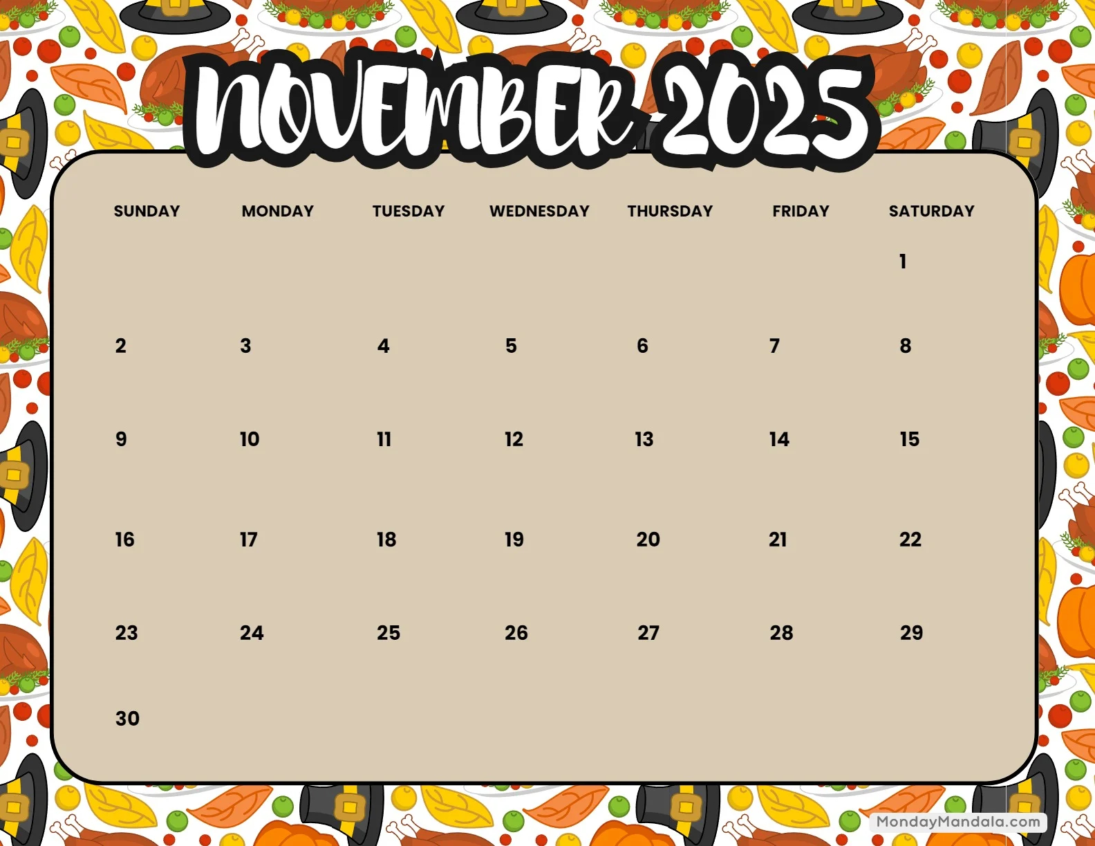 Printable Calendars For 2025 2026 Free PDFs 