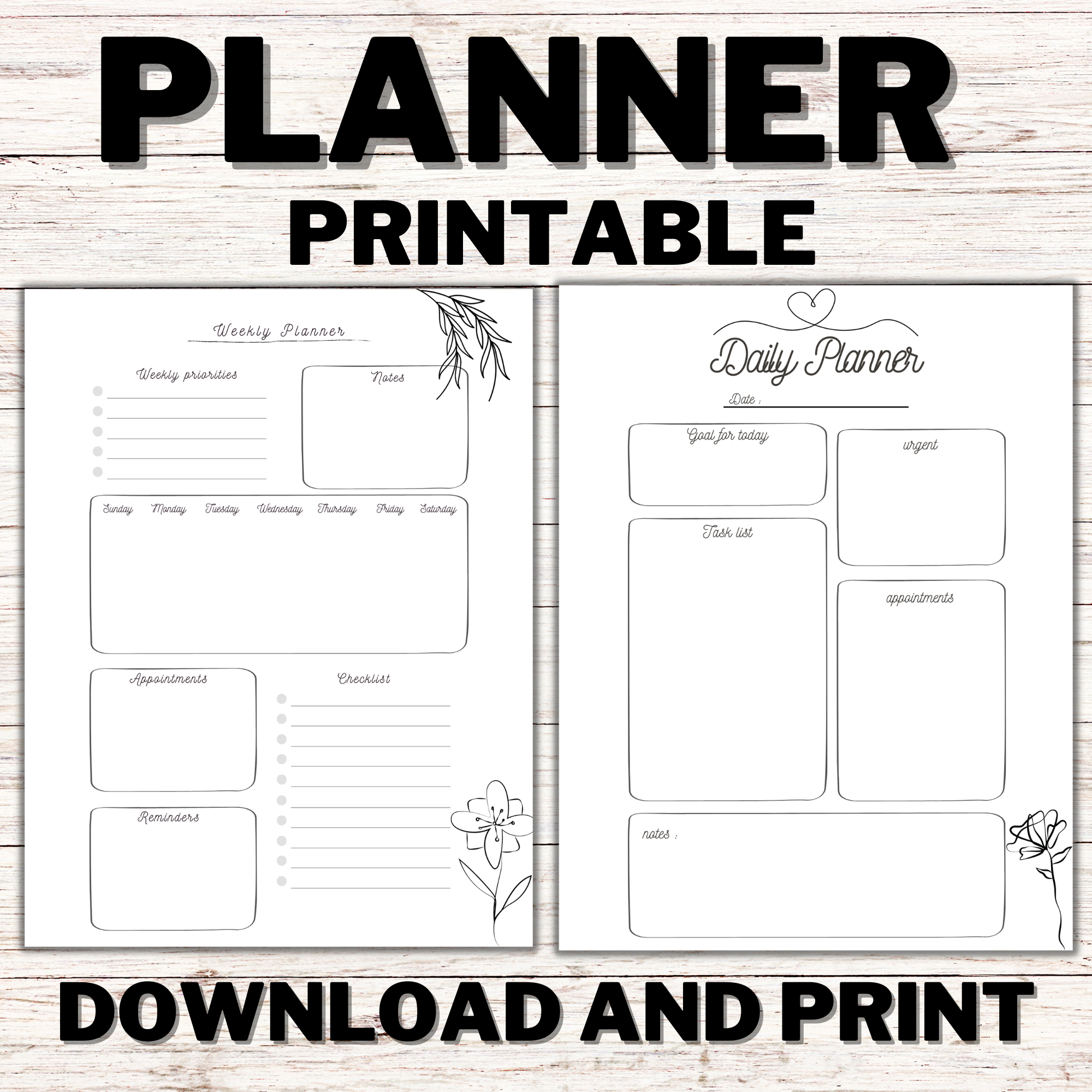Printable Planning Calendar For Teachers