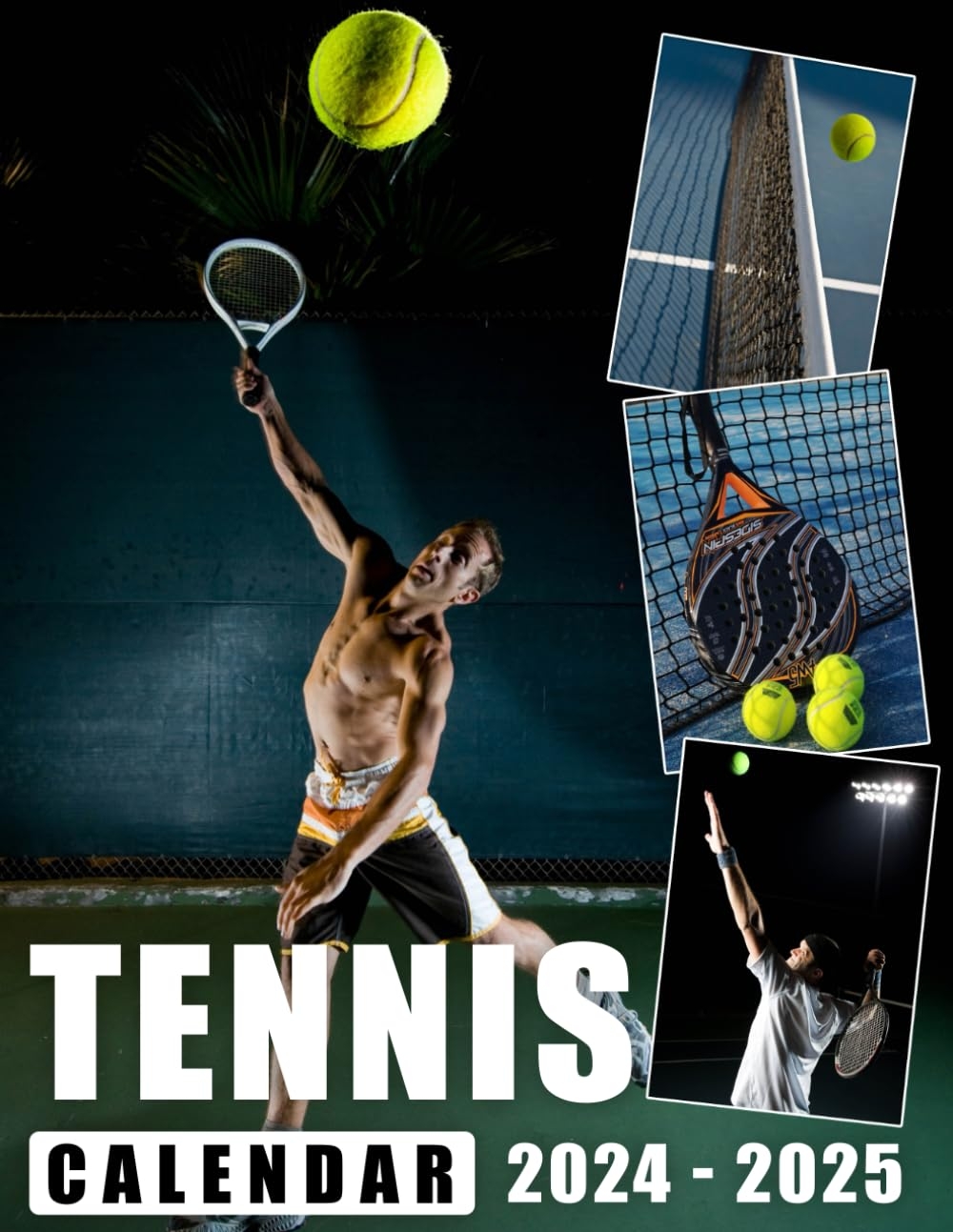 Tennis Calendar 2024 2025 Keep Your Life Organized With A 24 Month Jan 2024 Until December 2025 Beautiful Photography Gift Idea Ronan Nguyen Amazon Books